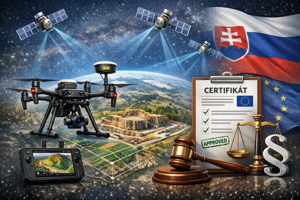 Naše drony a legislatíva SR