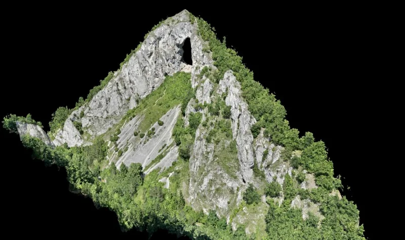 LiDAR mapovanie dronom